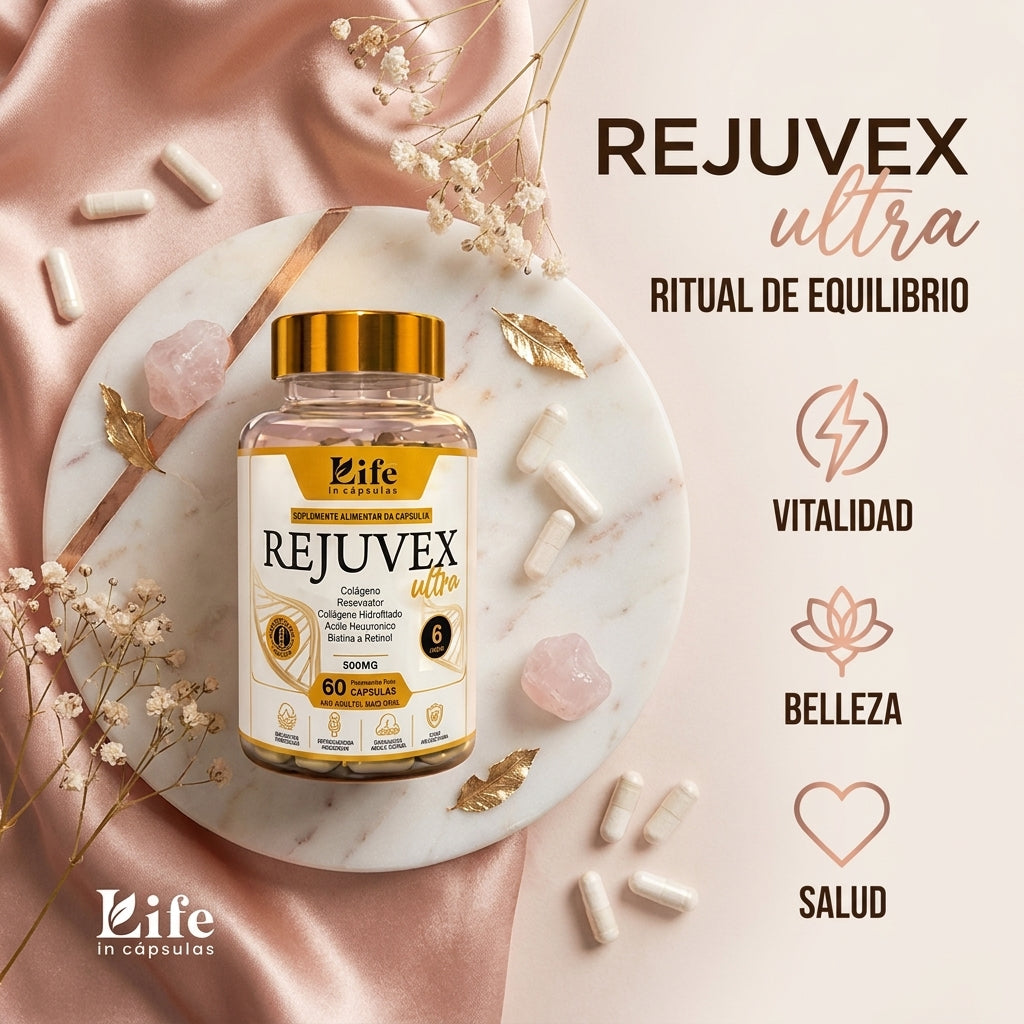 REJUVEX ULTRA ANTES Y DESPUÉS