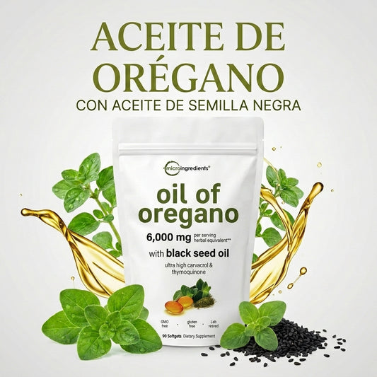 ACEITE DE ORÉGANO - ANTES Y DESPUÉS